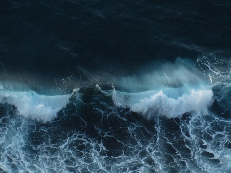 浪花海浪图片