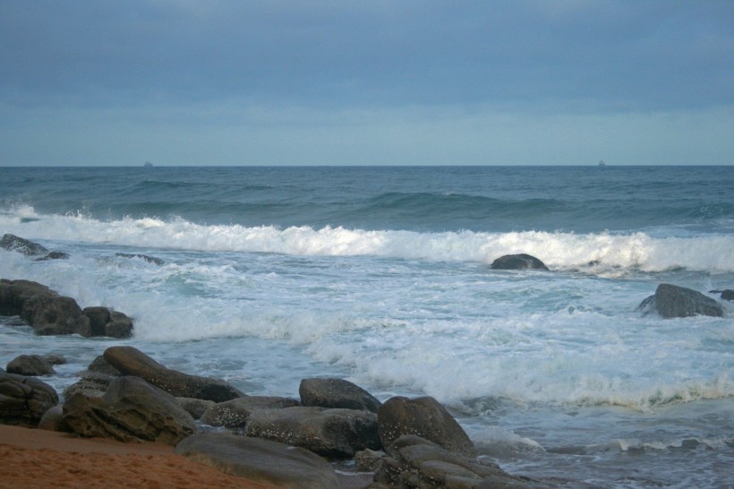 大海海浪風(fēng)景圖片