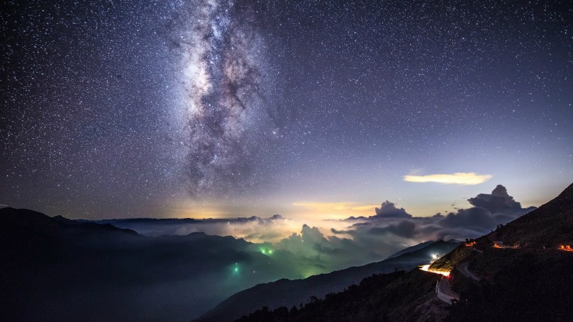 英仙座流星雨图片