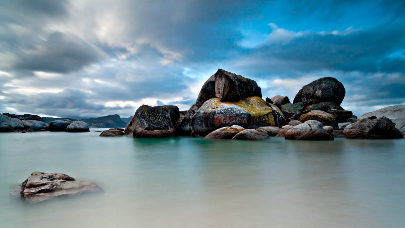 美麗的海岸風(fēng)景圖片