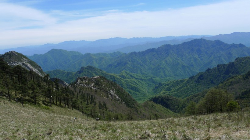 秦岭风景图片