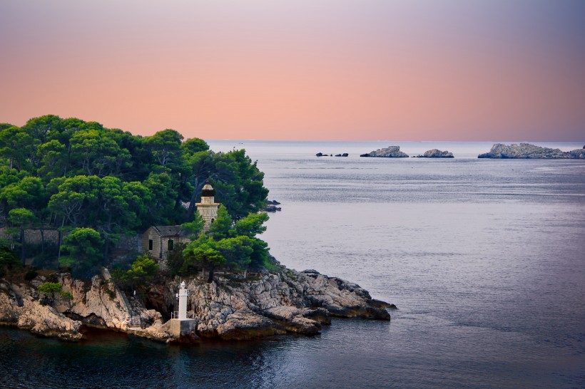 唯美的海岸風(fēng)景圖片