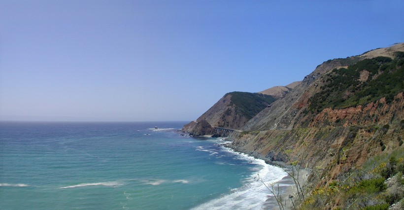 海岸风景图片