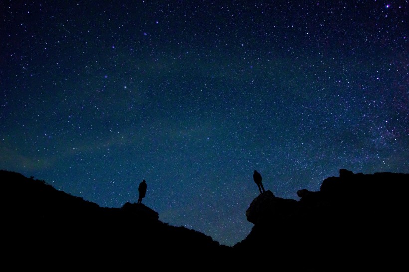 美丽的夜空图片