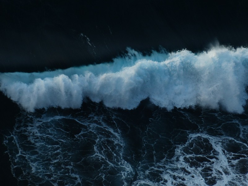 浪花海浪图片