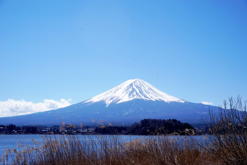 日本富士山自然風(fēng)景圖片