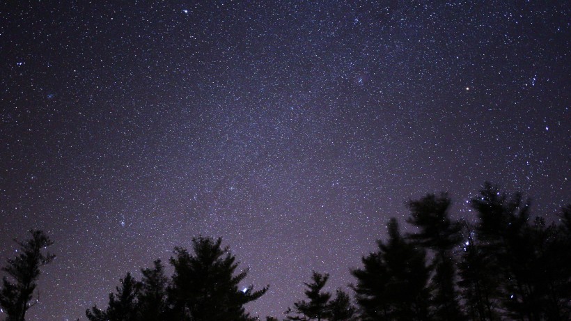 浩瀚的星空风景图片