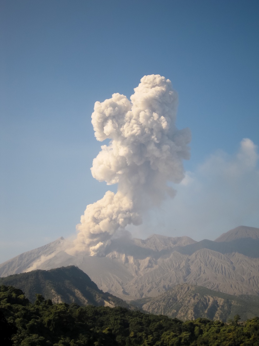 火山爆發(fā)圖片