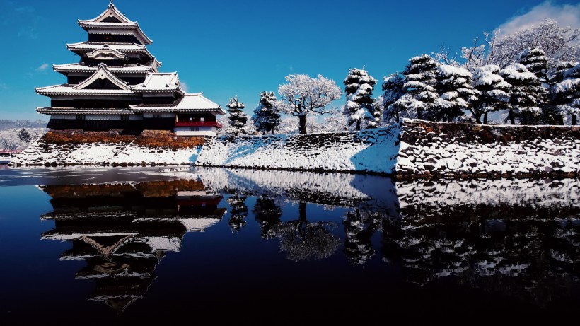 初雪唯美風(fēng)景圖片