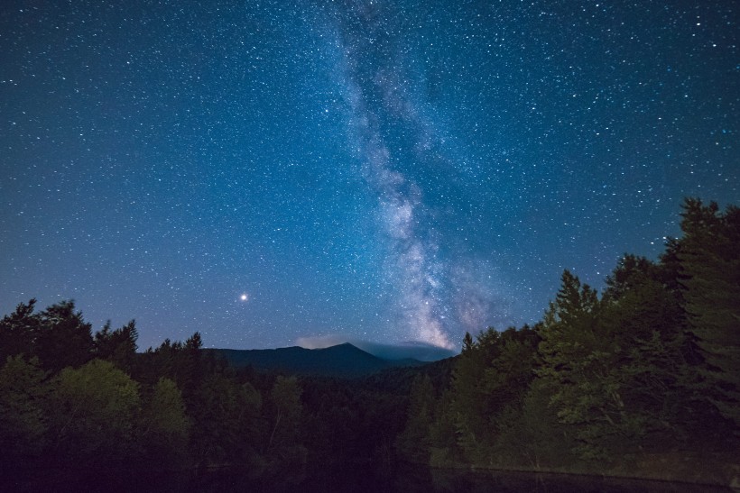 璀璨唯美的星空风景图片