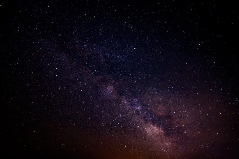 宇宙璀璨的银河风景图片