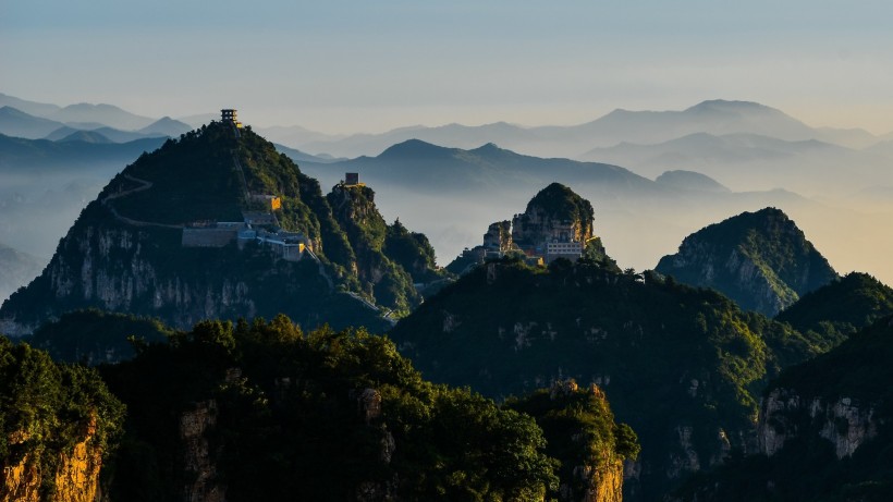 唯美的日出风景图片