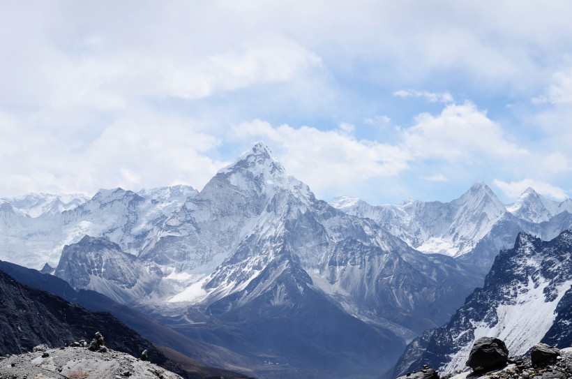 雪山美景图片