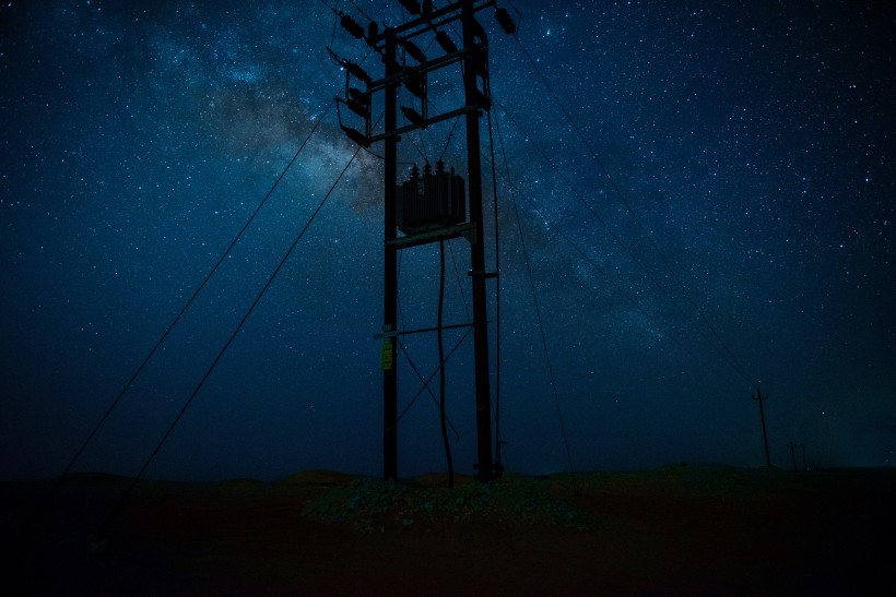 美丽的夜空图片