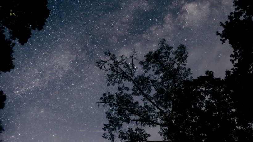 浩瀚的星空风景图片