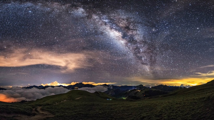 英仙座流星雨图片