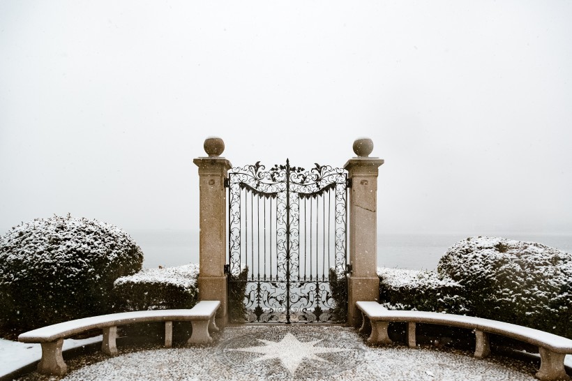 冬季的雪景图片