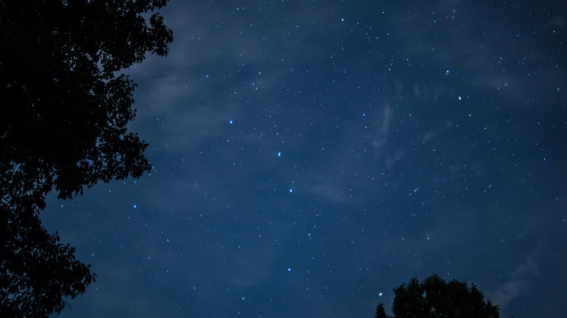 浩瀚唯美的星空風(fēng)景圖片