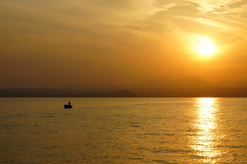 美丽的夕阳风景图片