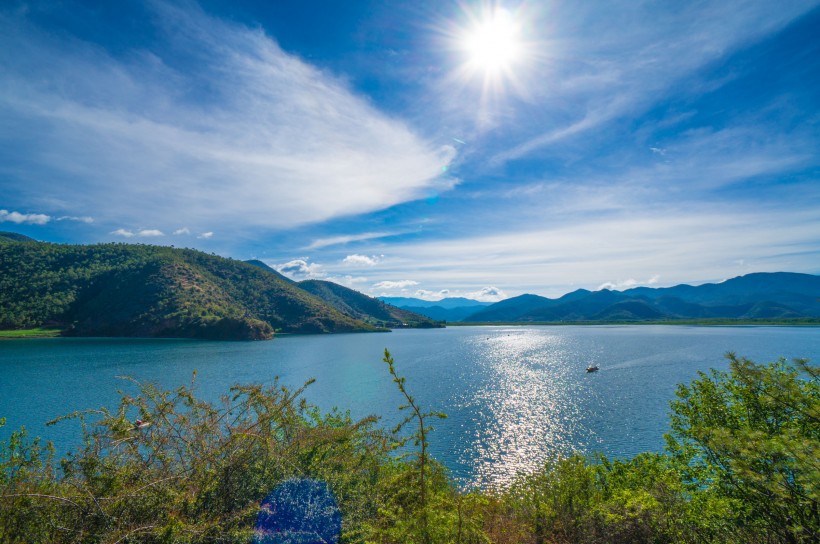 泸沽湖之布瓦岛风景图片