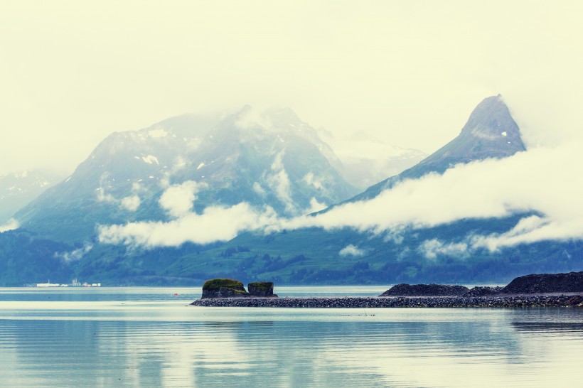 高山云海景色圖片