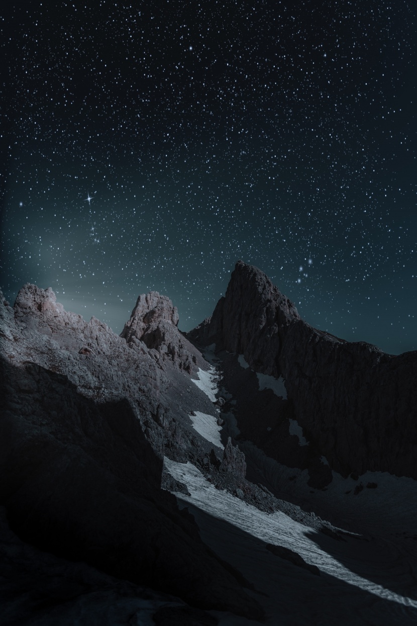 璀璨唯美的星空风景图片