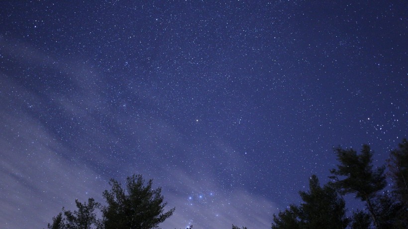 浩瀚的星空风景图片