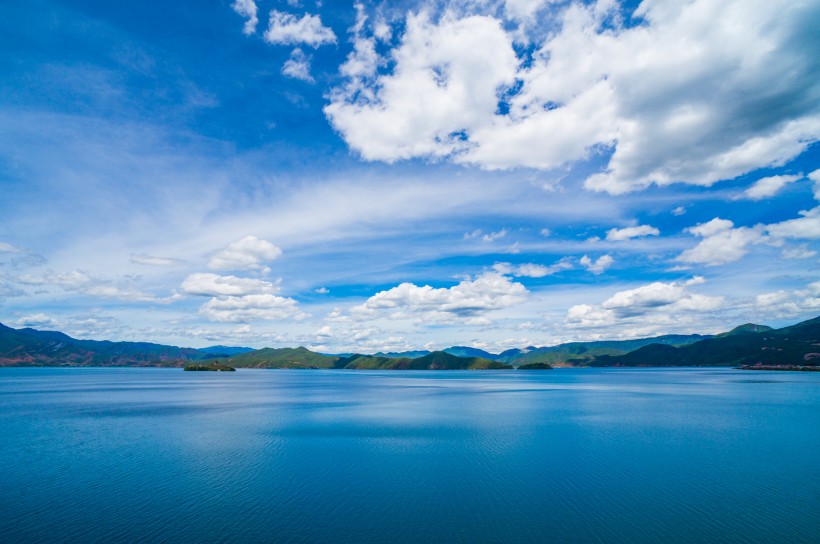 泸沽湖之里格半岛风景图片