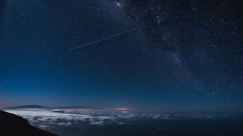 璀璨唯美的星空風(fēng)景圖片