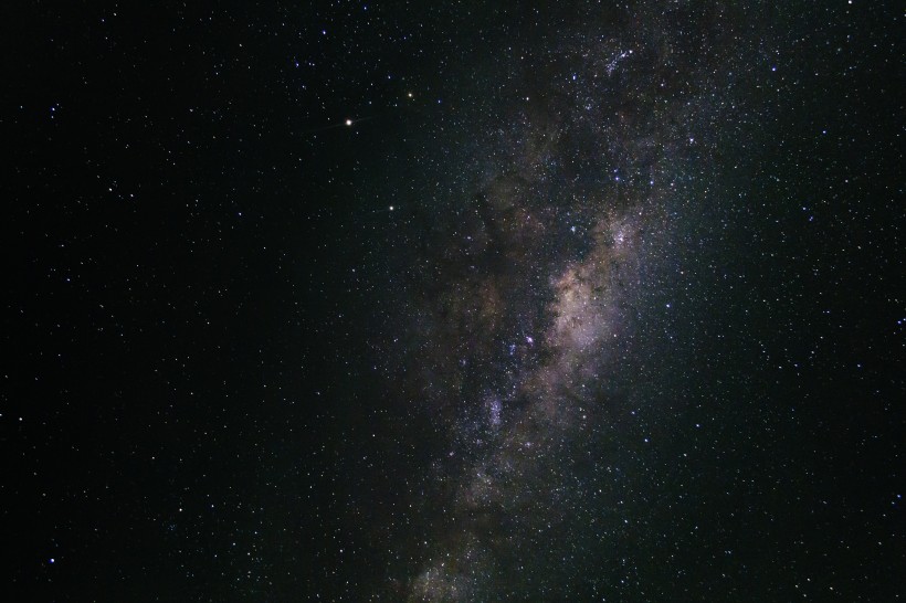 宇宙璀璨的银河风景图片