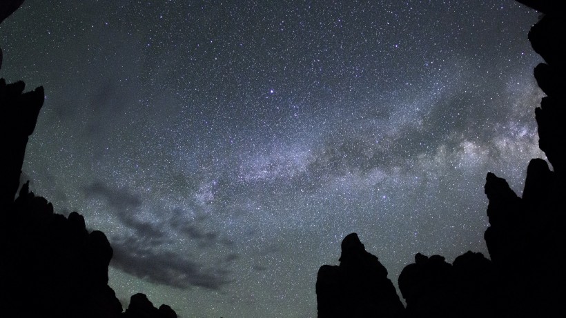 浩瀚的星空风景图片