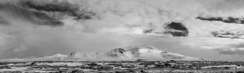 雪山景色图片