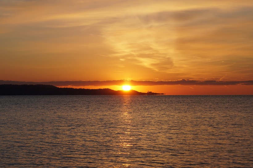 美丽的夕阳风景图片