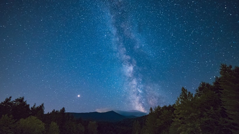 浩瀚的星空风景图片