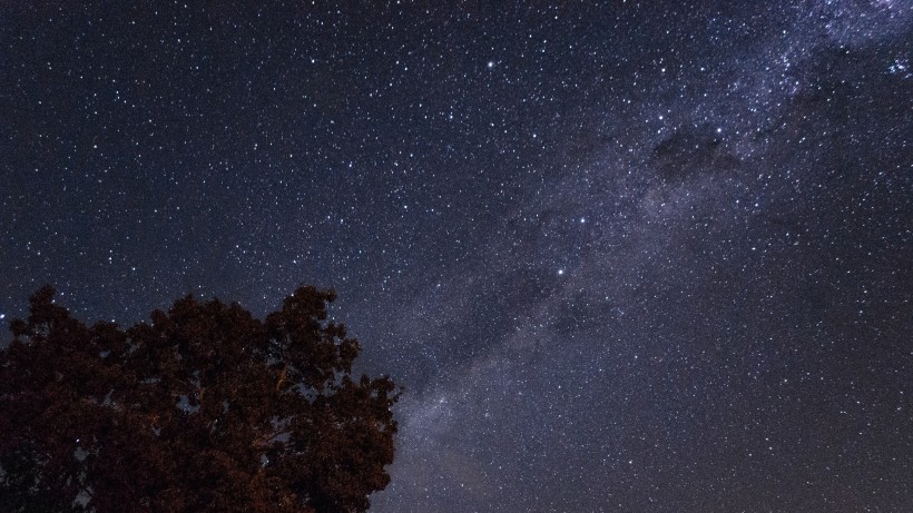 浩瀚的星空风景图片