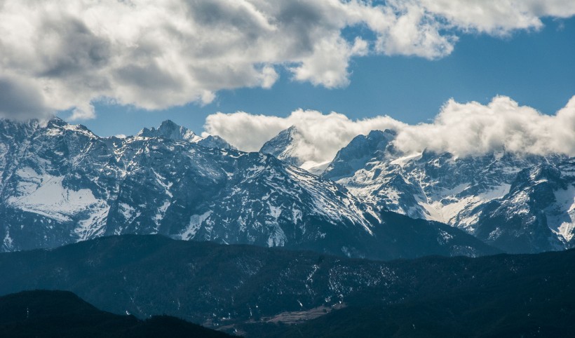 雪山风景图片