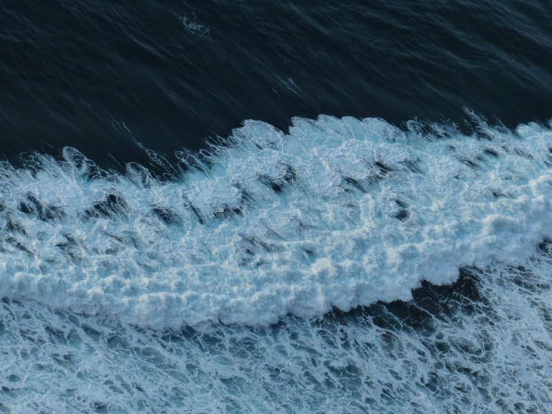 浪花海浪图片