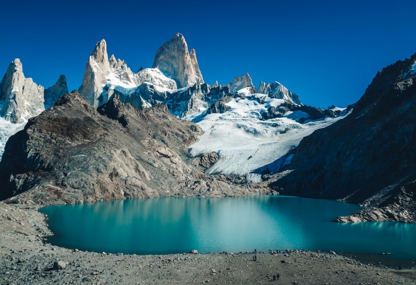 秀美的山川湖泊风景图片