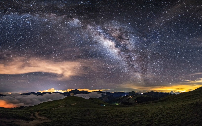 英仙座流星雨图片