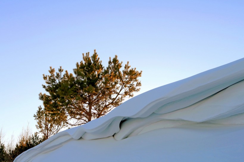 雪舌雪景图片