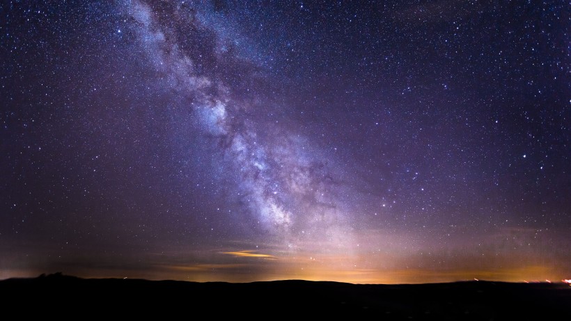 璀璨唯美的星空风景图片