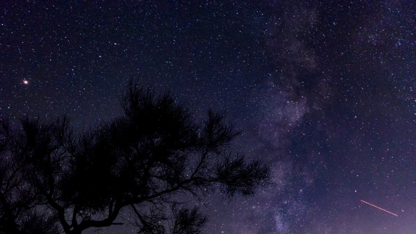 浩瀚的星空风景图片