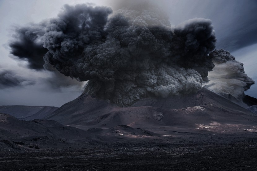 壯觀的火山噴發(fā)圖片