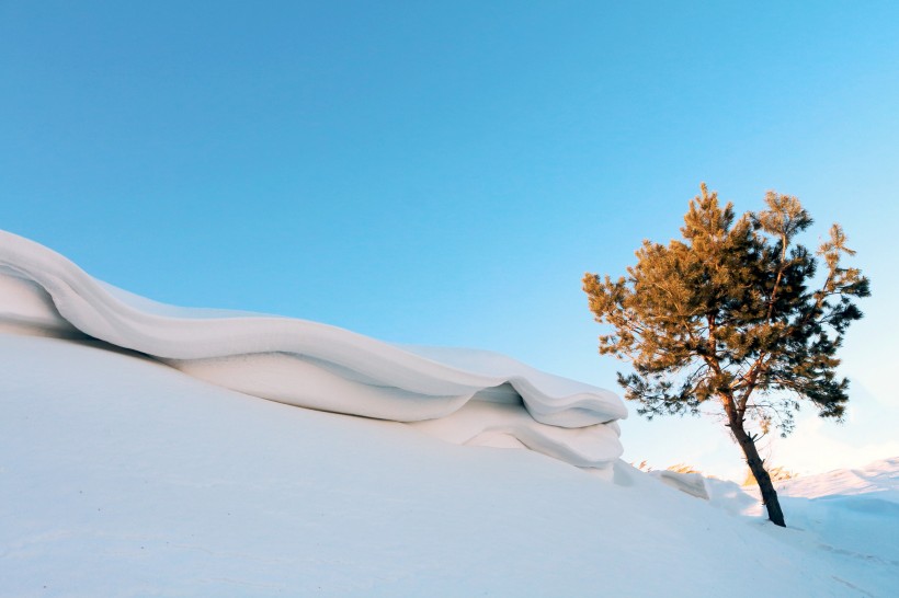 雪舌雪景图片