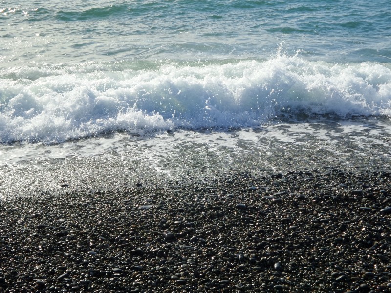 波濤洶涌的大海海浪風(fēng)景圖片