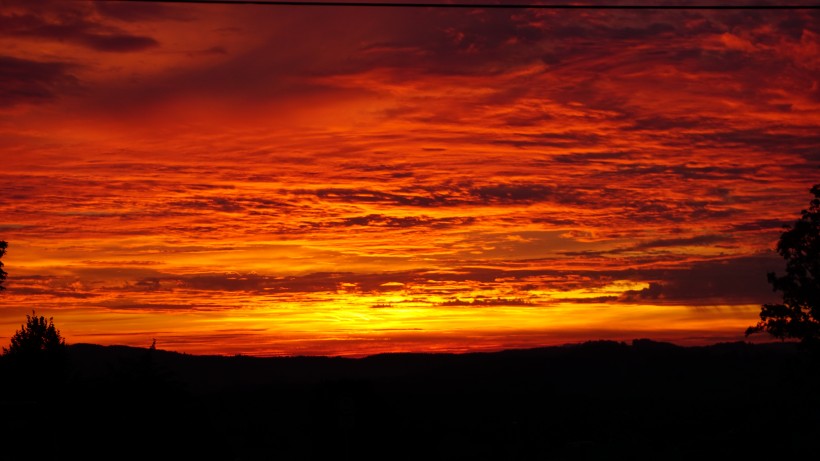 唯美的夕陽晚霞風(fēng)景圖片