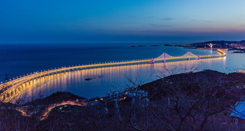 唯美的城市夜色图片