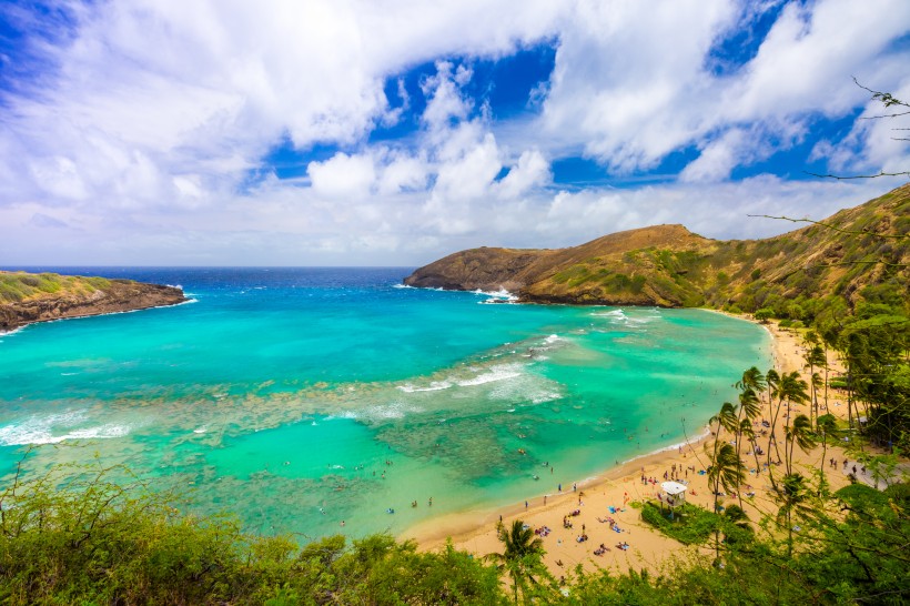 海岸景色圖片