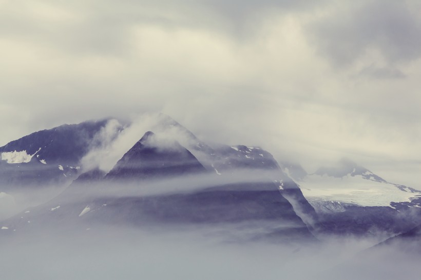 高山云海景色圖片