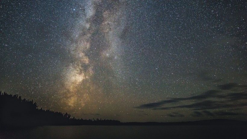 璀璨唯美的星空風(fēng)景圖片